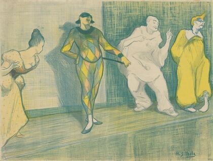 Pierrefort. Dessins Tableaux Affiches Artistiques (1897)