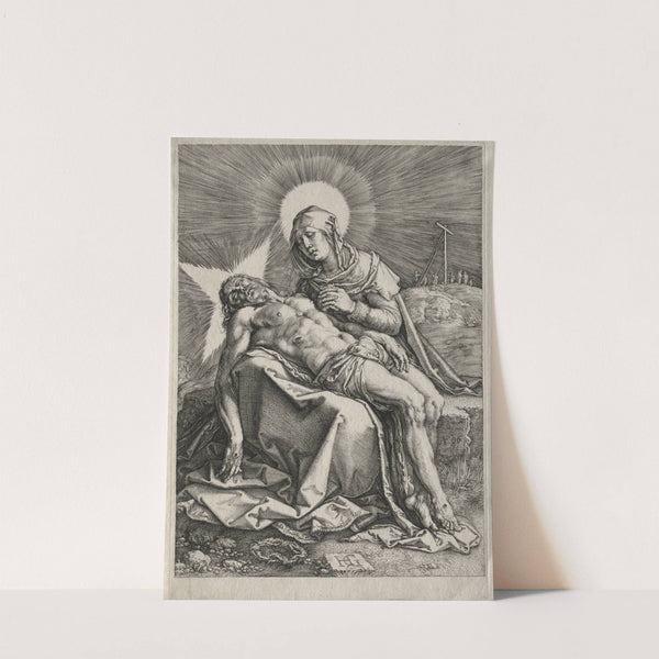 Pieta (1596) by Hendrick Goltzius