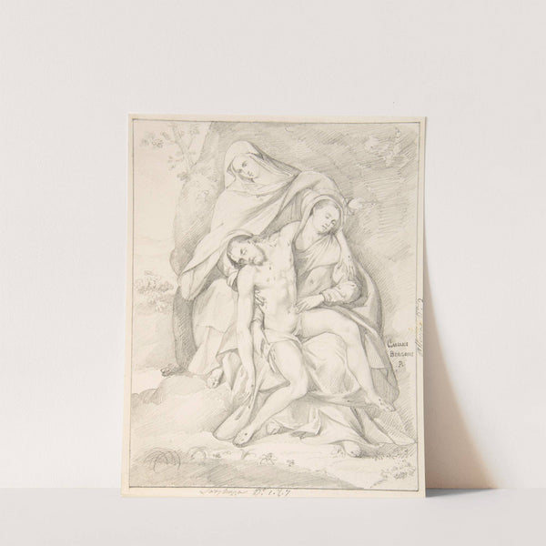 Pietà (after Giovanni Cariani) by Johann David Passavant