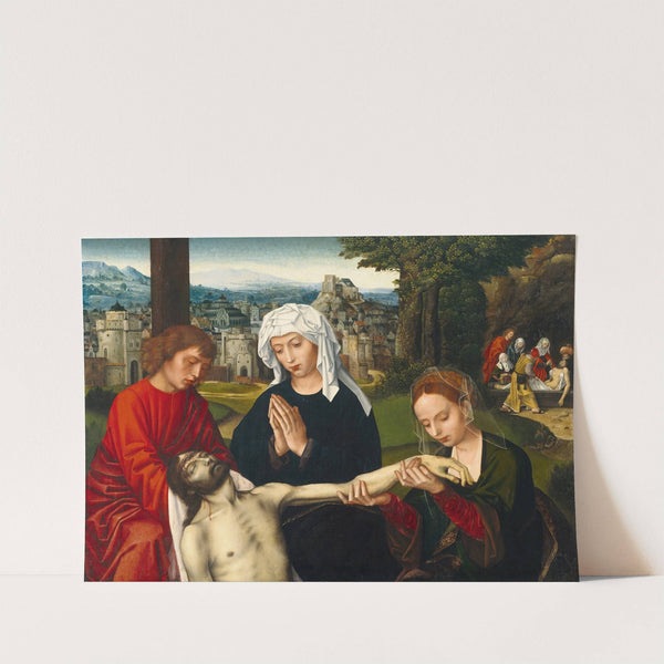 Pietà at the Foot of the Cross (1530) by Ambrosius Benson