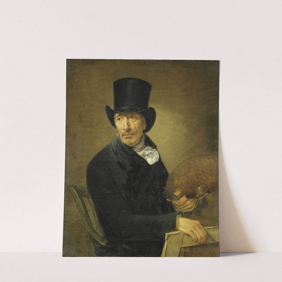 Pieter Barbiers Pz (1748-1842), Painter by Jean Augustin Daiwaille