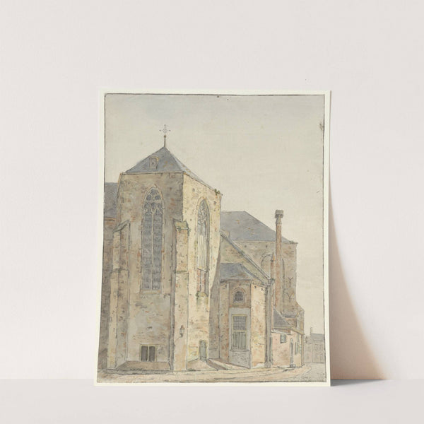 Pieterskerk te Utrecht by Pieter van Oort Hzn