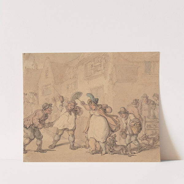 Pig in a poke by Thomas Rowlandson