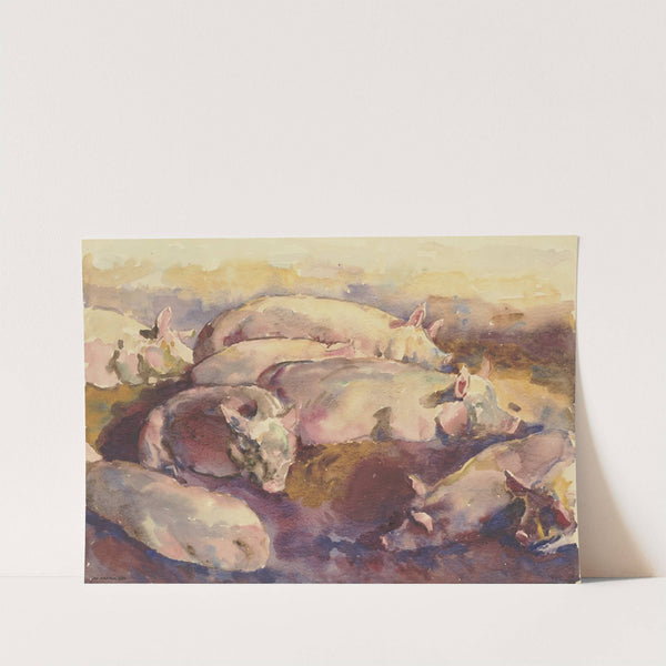 Pigsty by Philipp Franck