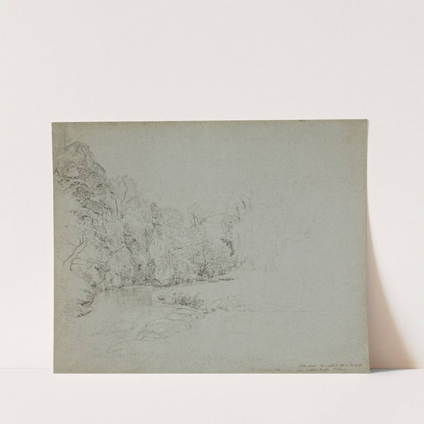 Pike Pool, Beresford Hall, Derbyshire by John Linnell