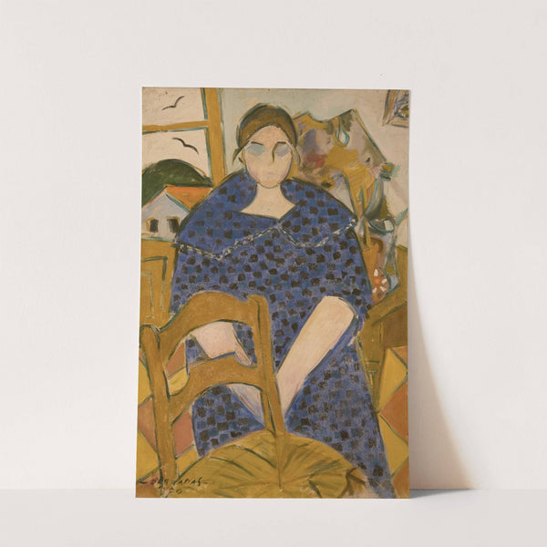 Pilar (retrato de su esposa) (1920) by Rafael Barradas