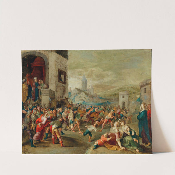 Pilate washing his hands in innocence by Frans Francken the Younger