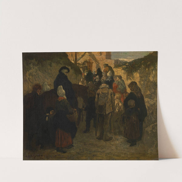 Pilgrimage in Diegem by Charles de Groux