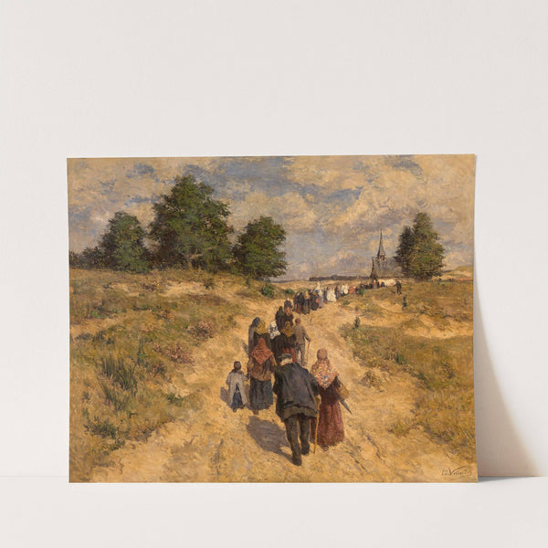 Pilgrimage in the Kempen by Isidore Verheyden