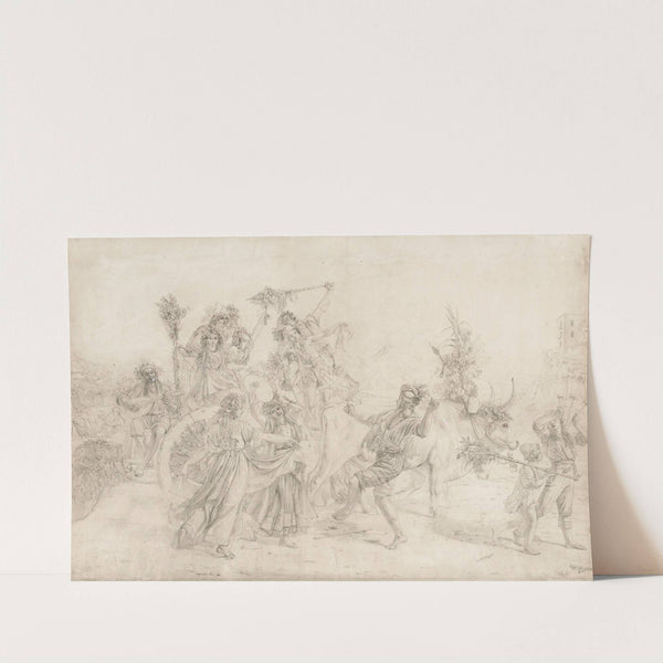 Pilgrims Returning from the Feast Day of the Madonna dell'Arco by Louis Léopold Robert