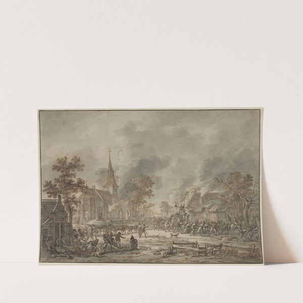 Pillaging Soldiers (1794) by Dirk Langendijk