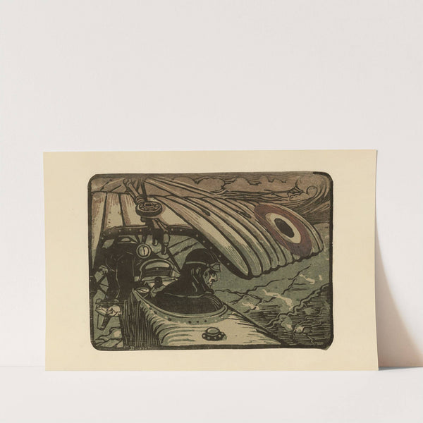 Pilote d’avion en vol (Airplane Pilot in Flight) (1920)