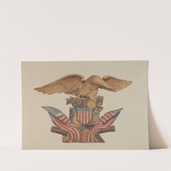 Pine Ornament (Eagle) by American 20th Century