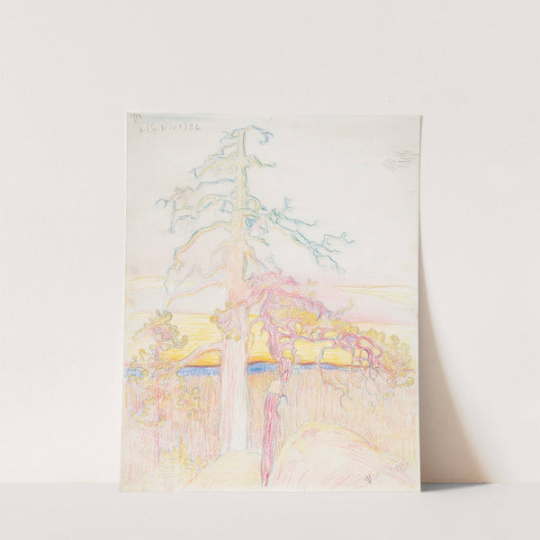 Pine Tree in Wilderness by Eero Järnefelt