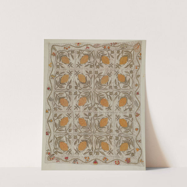 Pineapple Quilt by Mildred E. Bent