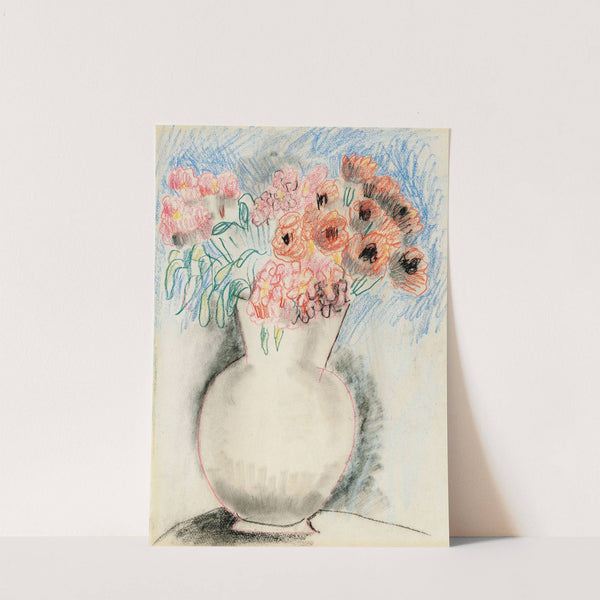 Pink Flowers in a Vase by Christopher Wood