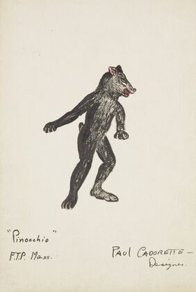 Pinocchio: Black Bear (1934-1943)