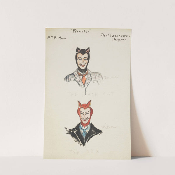 Pinocchio: Black Cat: The Fox (1934-1943) by Paul Cadorette