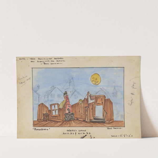 Pinocchio: Gepetto’s Cottage (1934-1943) by Perry Watkins