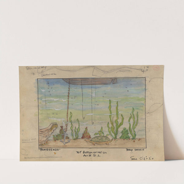 Pinocchio: The Bottom of the Sea Act III Scene 1 (1934-1943) by Perry Watkins