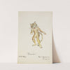 Pinocchio: Tiger. Yellow tiger costume (1934-1943) by Paul Cadorette