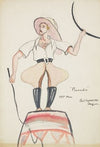 Pinocchio: White shirt, tan trousers, whip, and tan hat (1934-1943)