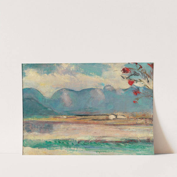 Pinzgauer Landschaft mit dem Steinernen Meer by Anton Faistauer