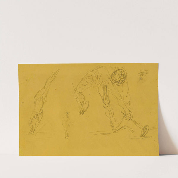 Piocheur, Plongeur by Henri de Toulouse-Lautrec