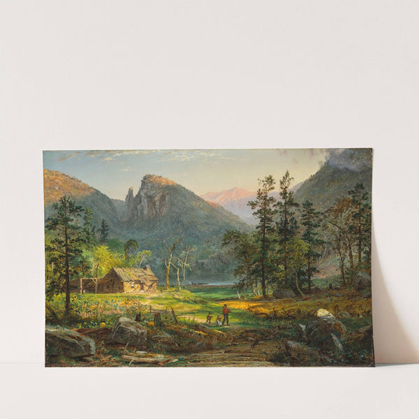 Pioneer's Home, Eagle Cliff, White Mountains by Jasper Francis Cropsey