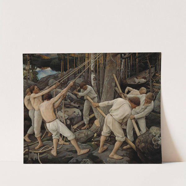 Pioneers In Karelia by Pekka Halonen