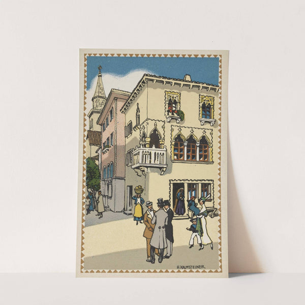 Pirano, ca Dóro (1913) by Hans Kalmsteiner