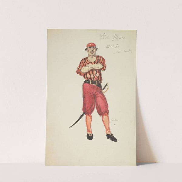 Pirates of Penzance: Third Pirate Cecil (1934-1943) by John Glidden