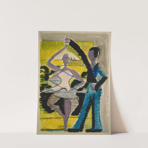 Pirouetting Dancer (ca. 1931 – 1932) by Ernst Ludwig Kirchner