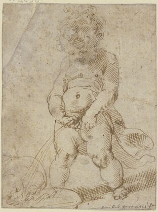 Pissing boy