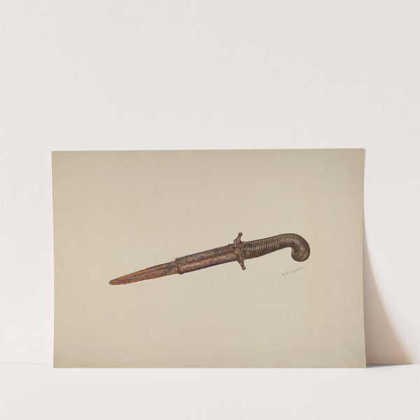 Pistol Dagger by Anne B. Trepagnier