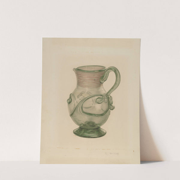 Pitcher (c. 1940) by Van Silvay