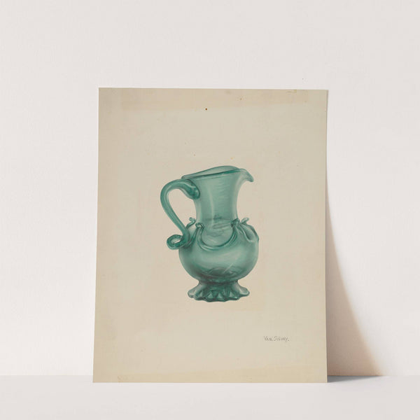 Pitcher (c. 1940) by Van Silvay