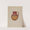 Pitcher (Amberina) by Joseph Mitry