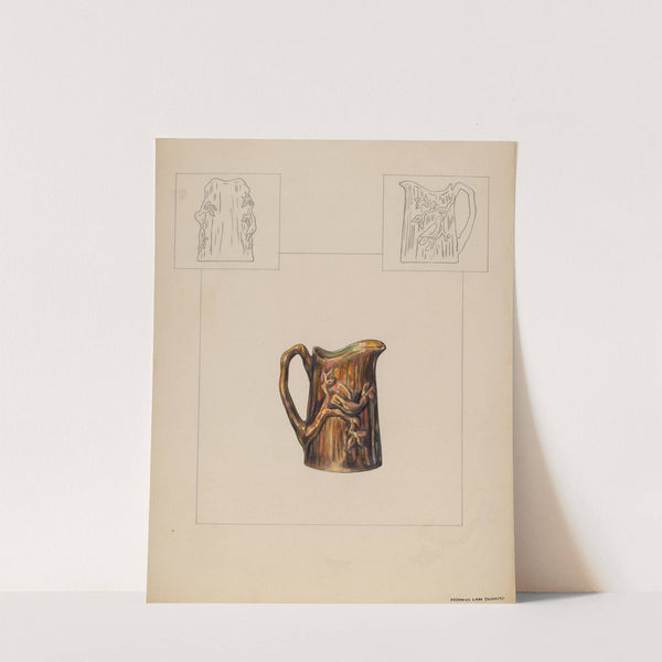 Pitcher (Individual Creamer) by Francis Law Durand