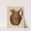 Pitcher w- Hound Handle by Edith Miller
