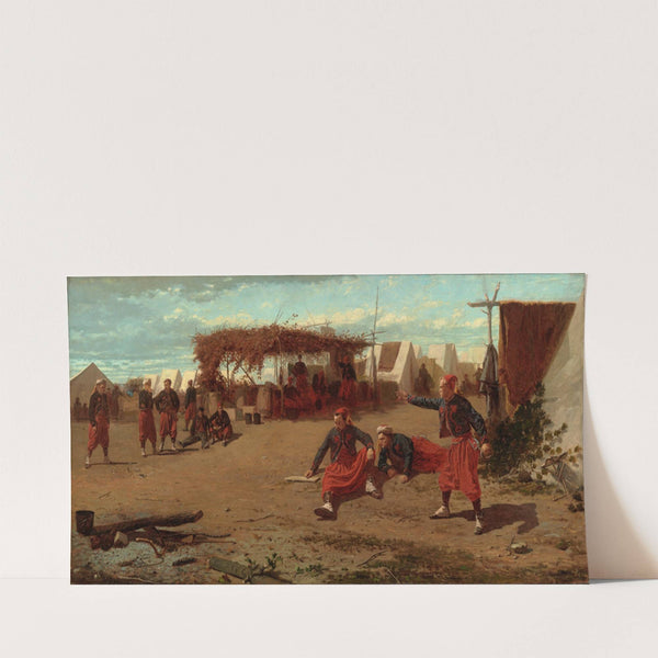 Pitching Quoits (1865) by Winslow Homer