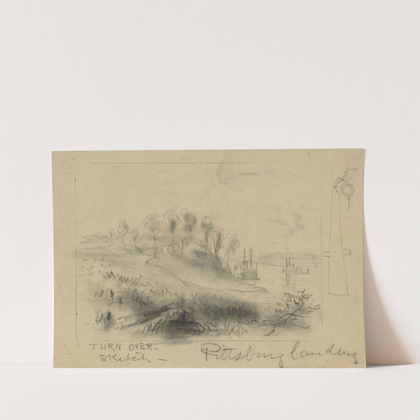 Pittsburg landing by Alfred Rudolph Waud