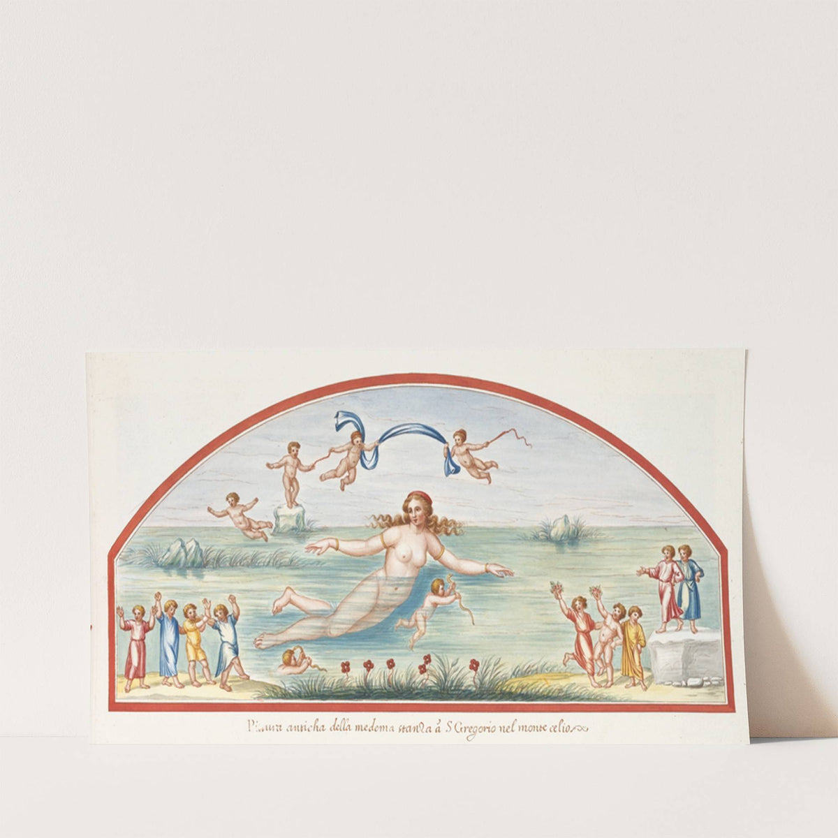 Pittura anticha della medema stanza à S. Gregorio nel Monte Celio. (1783) by Pierre-Jean Mariette
