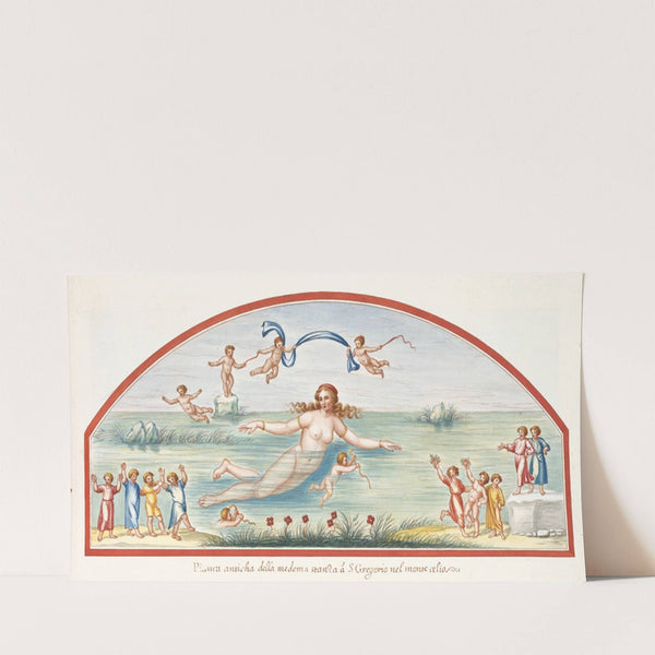 Pittura anticha della medema stanza à S. Gregorio nel Monte Celio. (1783) by Pierre-Jean Mariette