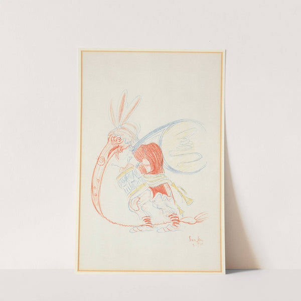 Pituiton met de lange neus by James Ensor