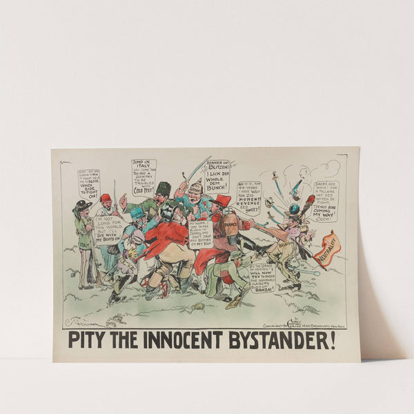 Saving his Face (1917) by Carey Cartoon Service