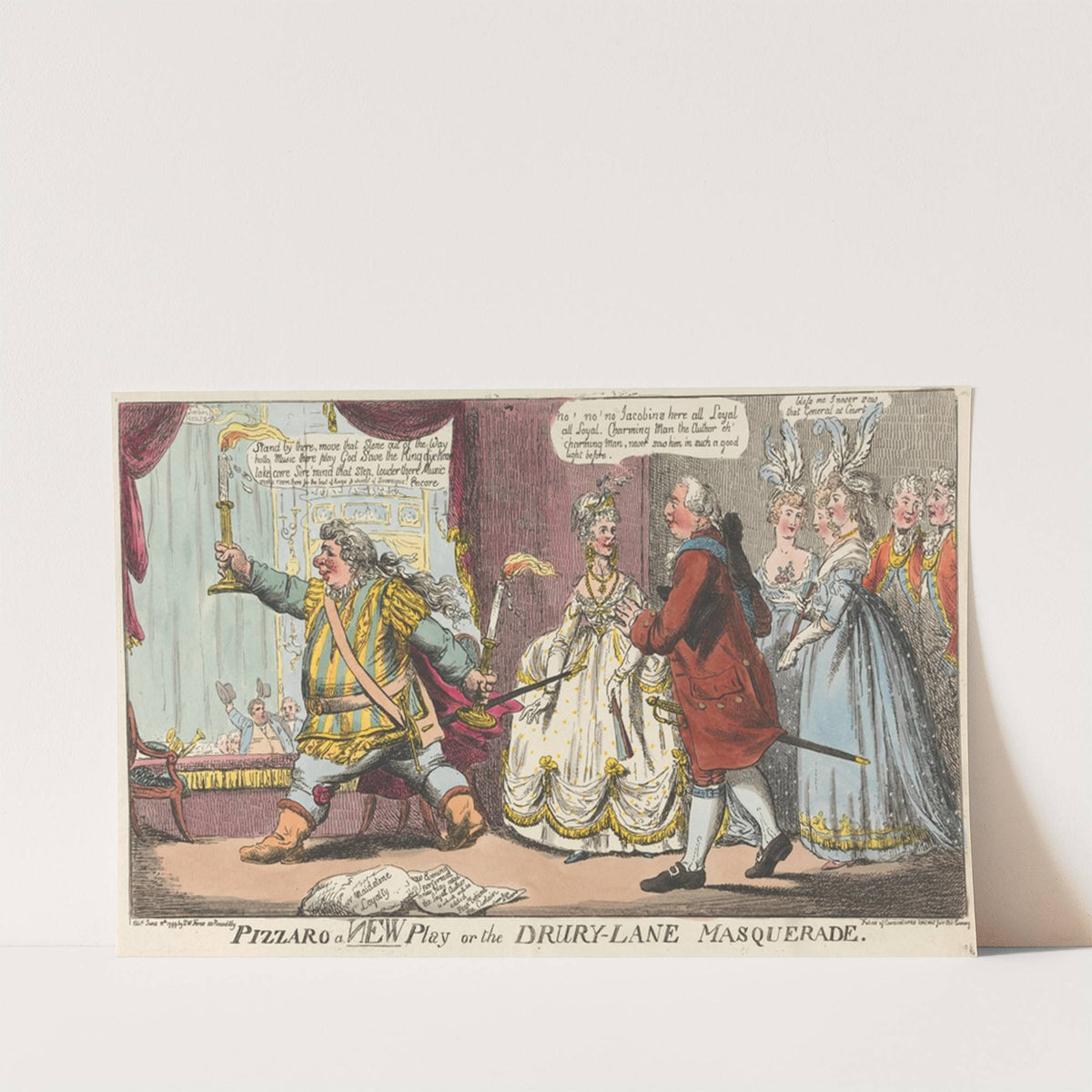 Pizzaro a 'New' Play or the Drury Lane Masquerade by Charles Ansell