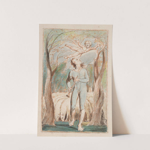 Pl. 1 - Frontispiece by William Blake