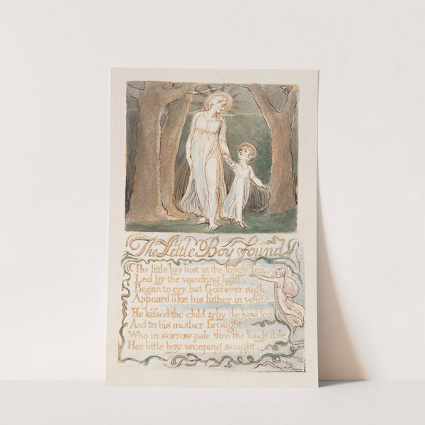 Pl. 13 - The Little Boy Found by William Blake
