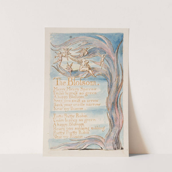 Pl. 17 - The Blossom by William Blake